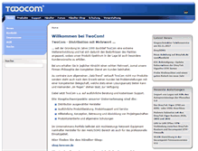 Tablet Screenshot of 2-com.de
